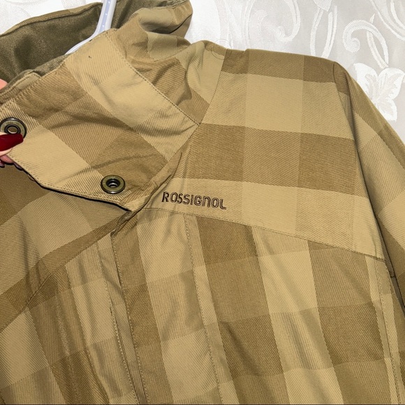 Rossignol Mountain Plaid Khaki PerformanceJacket - Picture 11 of 16